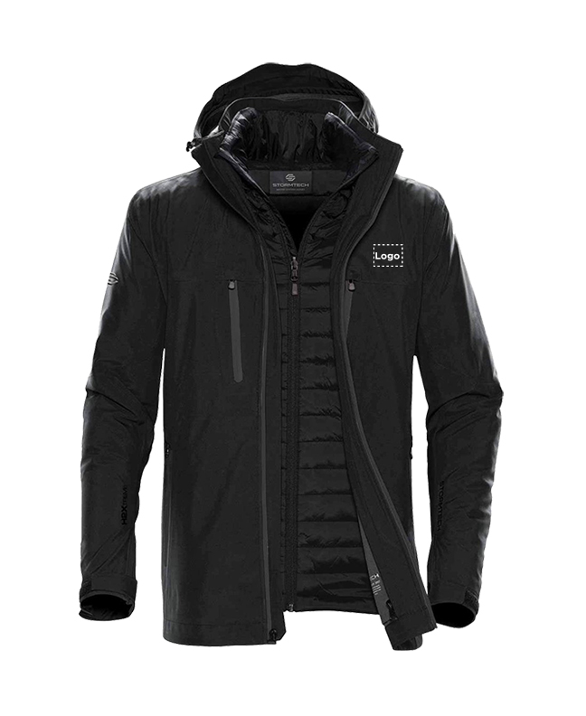 SÉLECTION NOËL - XB-4 manteau 3 en 1 Matrix homme - BR. (AVG) 2 COUCHES